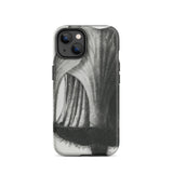 Geum Rivale (nodding Avens) - Karl Blossfeldt Phone Case Iphone 14 / Matte Black White Floral Phone Case Karl Blossfeldt, Geum Rivale,