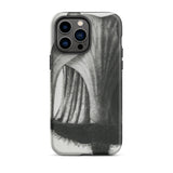 Geum Rivale (nodding Avens) - Karl Blossfeldt Phone Case Iphone 14 Pro Max / Matte Black White Phone Case Karl Blossfeldt, Geum Rivale,