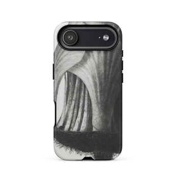 Geum Rivale (nodding Avens) - Karl Blossfeldt Phone Case Iphone 17 Air / Matte Black White Floral Phone Case Marble Accents Otterbox Karl