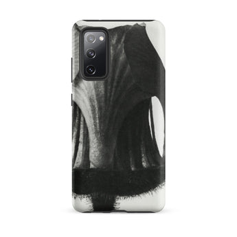 Geum Rivale (nodding Avens) - Karl Blossfeldt Phone Case Samsung Galaxy S20 Fe / Matte Black White Abstract Phone Case Textured Brushstroke