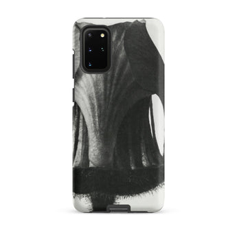 Geum Rivale (nodding Avens) - Karl Blossfeldt Phone Case Samsung Galaxy S20 Plus / Matte Black White Abstract Phone Case Textured