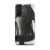 Geum Rivale (nodding Avens) - Karl Blossfeldt Phone Case Samsung Galaxy S21 Plus / Matte Black White Abstract Phone Case Textured
