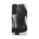 Geum Rivale (nodding Avens) - Karl Blossfeldt Phone Case Samsung Galaxy S22 Plus / Matte Black White Abstract Phone Case Textured