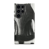 Geum Rivale (nodding Avens) - Karl Blossfeldt Phone Case Samsung Galaxy S23 Ultra / Matte Black White Artistic Phone Case Detailed Textured