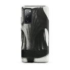 Geum Rivale (nodding Avens) Karl Blossfeldt Samsung Case, Galaxy S20 Fe / Matte, Smartphone Case Black White Abstract Design
