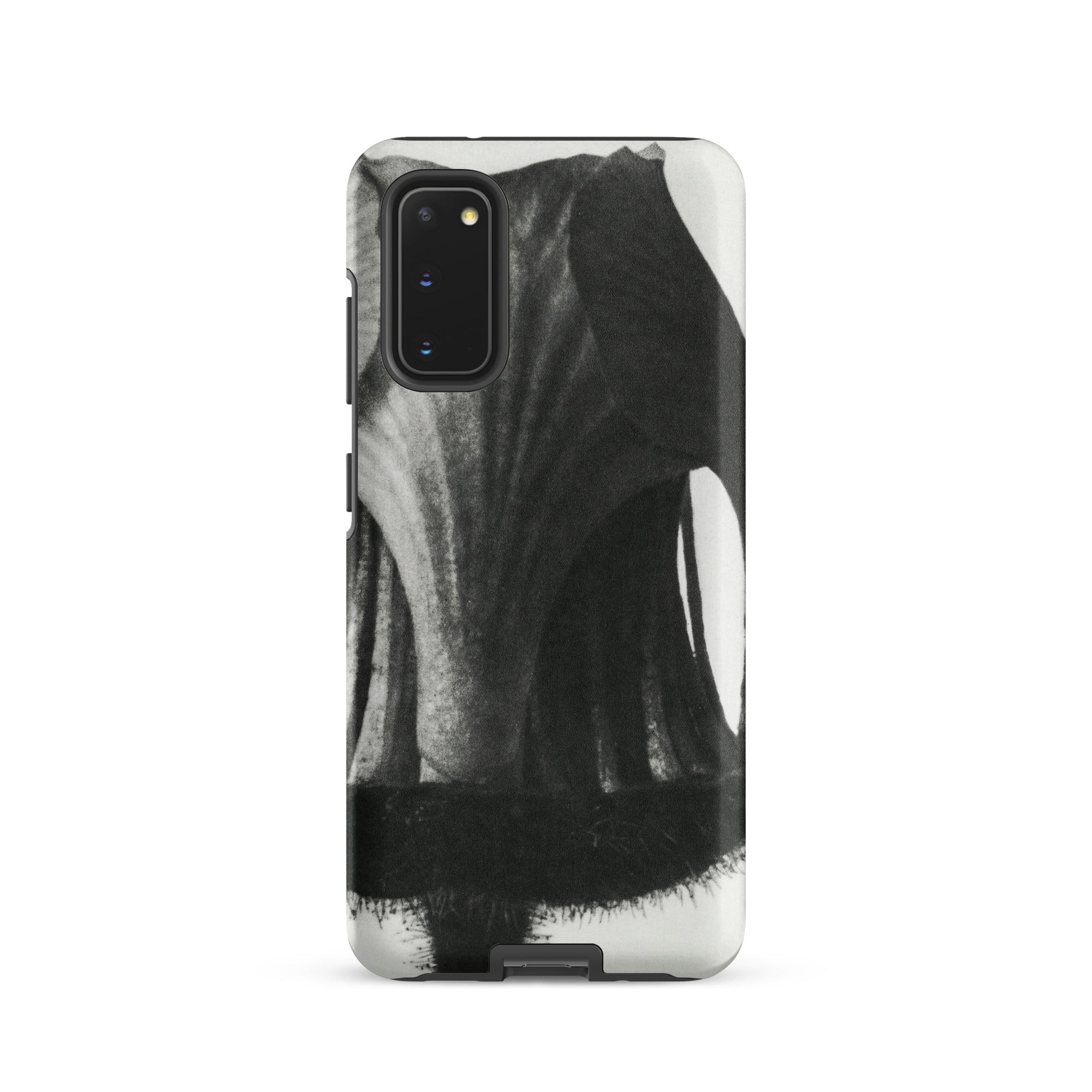 Geum Rivale (nodding Avens) Karl Blossfeldt Samsung Case, Galaxy S20 / Matte, Black White Abstract Art Phone Case Samsung Galaxy