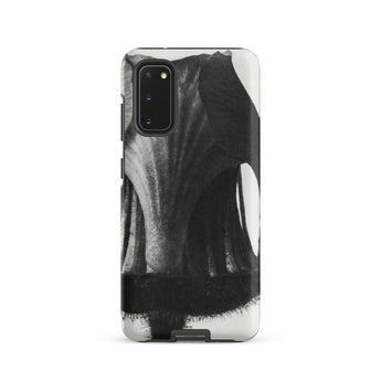 Geum Rivale (nodding Avens) - Karl Blossfeldt Samsung Case, Galaxy S20 / Matte, Black White Abstract Art Phone Case Samsung Galaxy