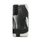 Geum Rivale (nodding Avens) Karl Blossfeldt Samsung Case, Galaxy S21 Fe / Matte, Smartphone Black White Abstract Art Designed Protective