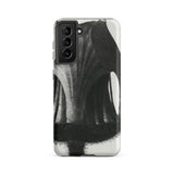Geum Rivale (nodding Avens) - Karl Blossfeldt Samsung Case, Galaxy S21 Fe / Matte, Smartphone Black White Abstract Art-designed Protective