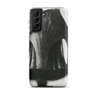 Geum Rivale (nodding Avens) Karl Blossfeldt Samsung Case, Galaxy S21 Plus / Matte, Black White Abstract Art Design Phone Case
