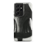 Geum Rivale (nodding Avens) - Karl Blossfeldt Samsung Case, Galaxy S21 Ultra / Matte, Samsung Galaxy S21 Ultra Phone Case Black White