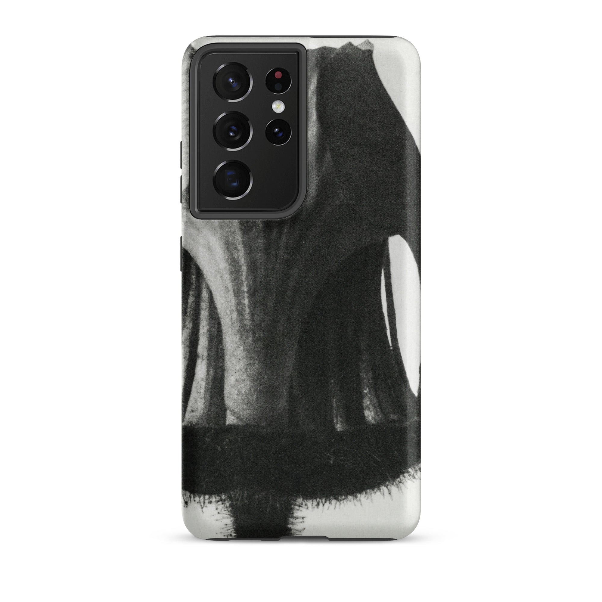 Geum Rivale (nodding Avens) Karl Blossfeldt Samsung Case, Galaxy S21 Ultra / Matte, Samsung Galaxy S21 Ultra Phone Case Black White