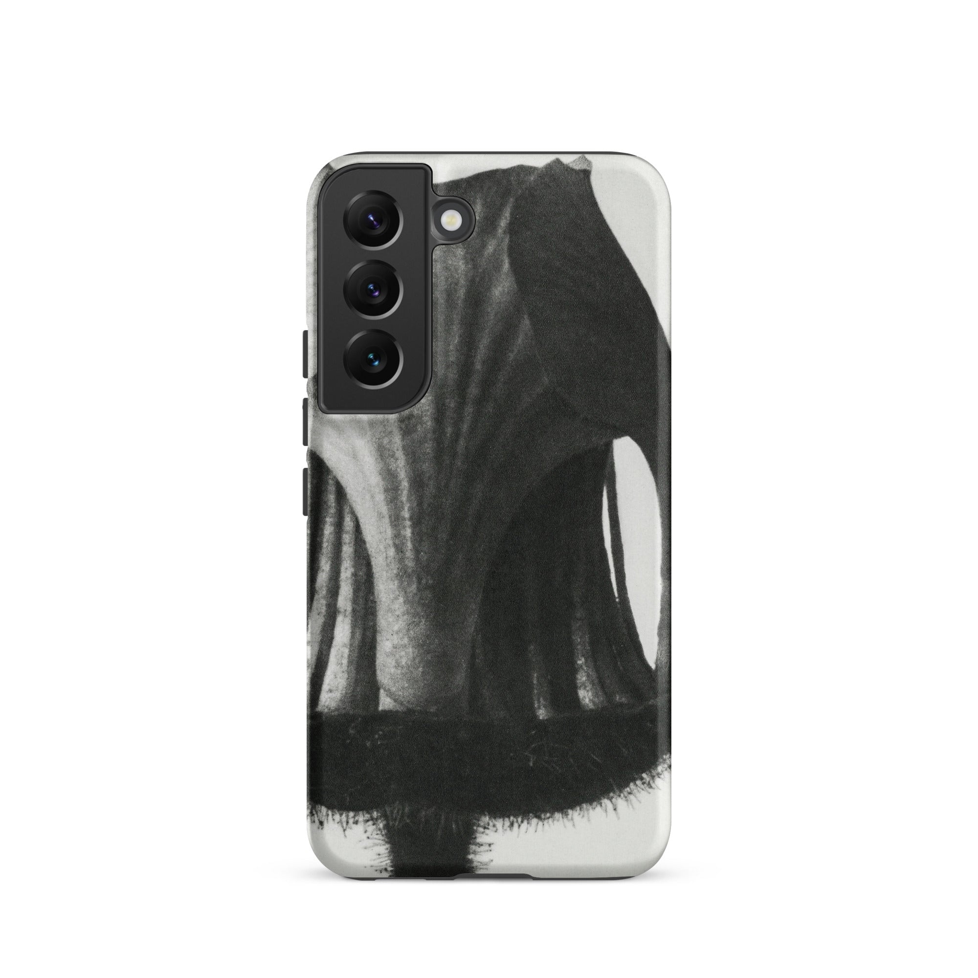 Geum Rivale (nodding Avens) Karl Blossfeldt Samsung Case, Galaxy S22 / Matte, Samsung Galaxy S22 Phone Case Black White Abstract