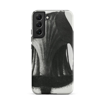 Geum Rivale (nodding Avens) - Karl Blossfeldt Samsung Case, Galaxy S22 Plus / Matte, Smartphone Case Black White Abstract Design