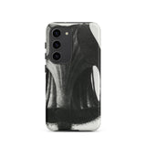 Geum Rivale (nodding Avens) - Karl Blossfeldt Samsung Case, Galaxy S23 / Matte, Smartphone Case Black White Abstract Design