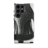 Geum Rivale (nodding Avens) - Karl Blossfeldt Samsung Case, Galaxy S23 Ultra / Matte, White Phone Case Black Abstract Design