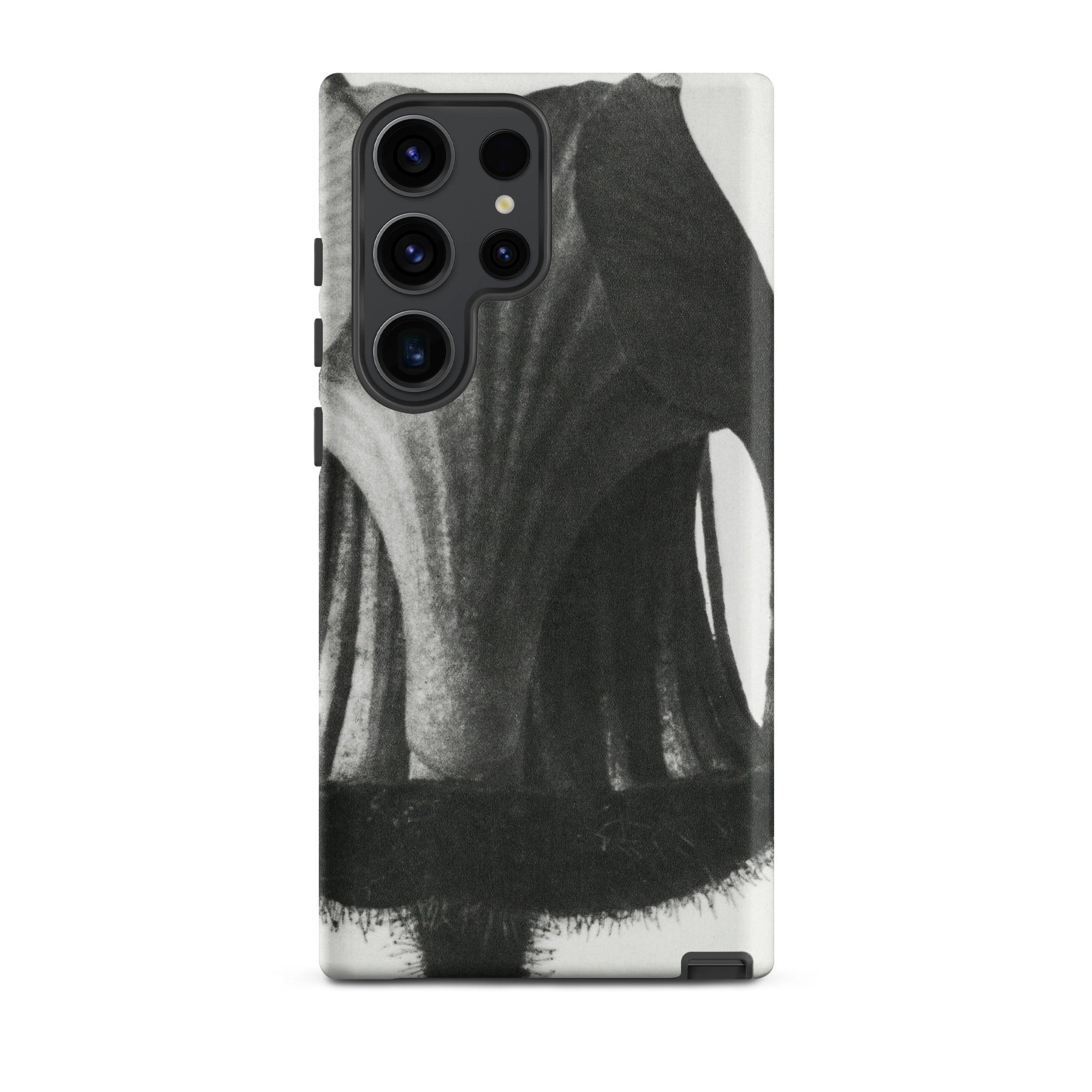 Geum Rivale (nodding Avens) Karl Blossfeldt Samsung Case, Galaxy S23 Ultra / Matte, White Phone Case Black Abstract Design