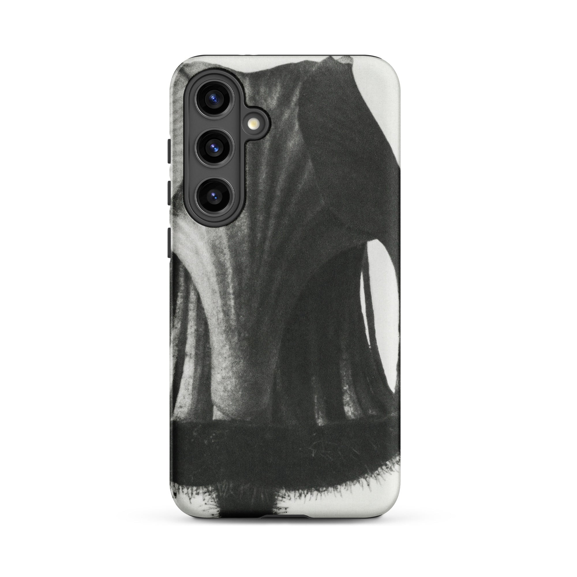 Geum Rivale (nodding Avens) Karl Blossfeldt Samsung Case, Galaxy S24 Plus / Matte, Black White Abstract Art Print Phone Case Matte