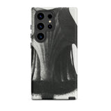 Geum Rivale (nodding Avens) - Karl Blossfeldt Samsung Case, Galaxy S24 Ultra / Matte, Black White Abstract Art Print Smartphone Case