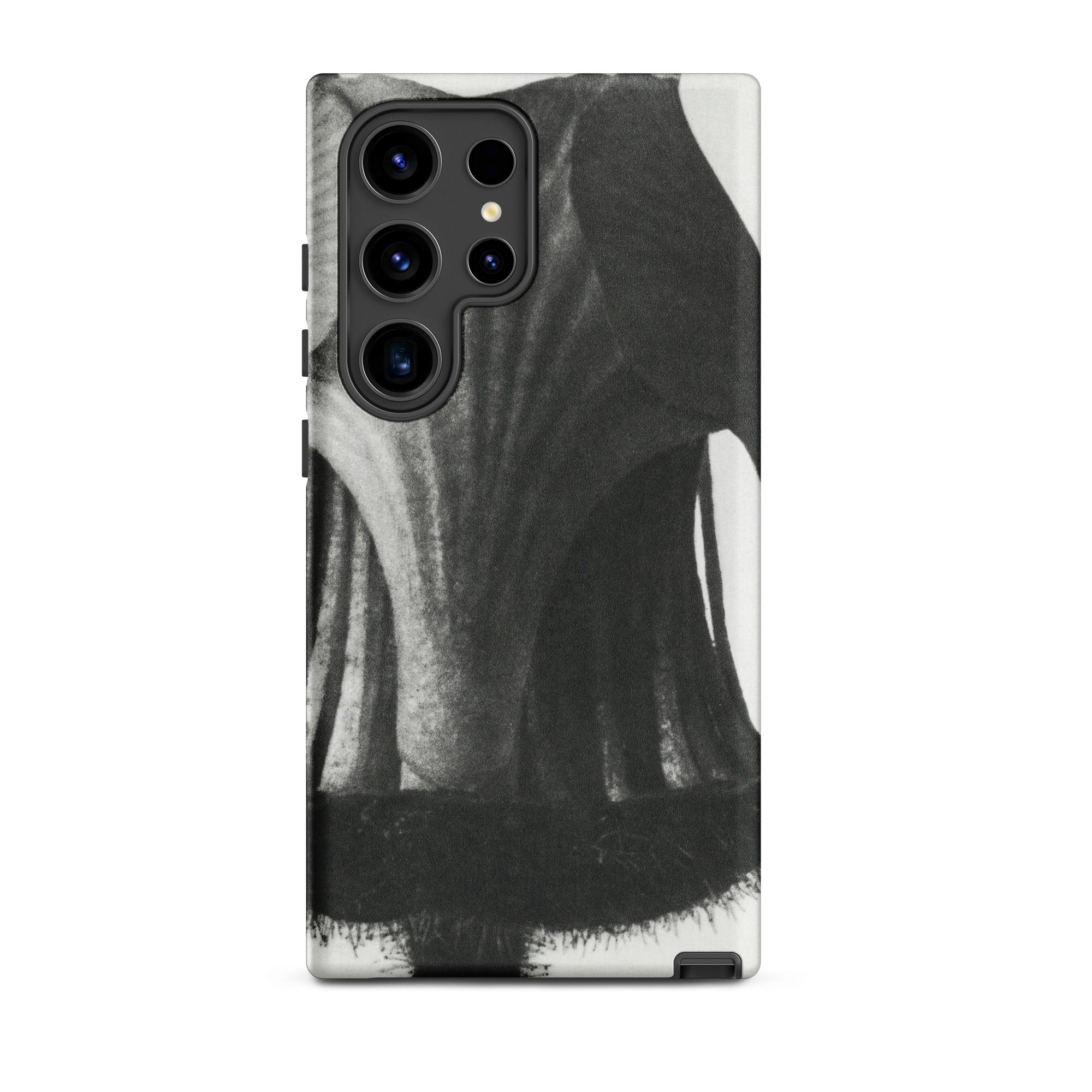 Geum Rivale (nodding Avens) Karl Blossfeldt Samsung Case, Galaxy S24 Ultra / Matte, Black White Abstract Art Print Smartphone Case