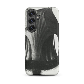 Geum Rivale (nodding Avens) - Karl Blossfeldt Samsung Case, Galaxy S25 Plus / Matte, Smartphone Black-and-white Abstract Art Design