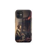 Girl Reading Letter - Johannes Vermeer Iphone Case, 12 Mini / Matte, Phone Case Painting