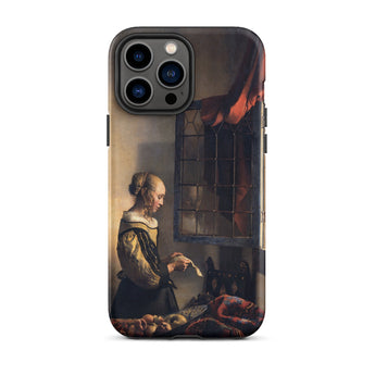Girl Reading Letter - Johannes Vermeer Iphone Case, 13 Pro Max / Matte, Phone Case Painting