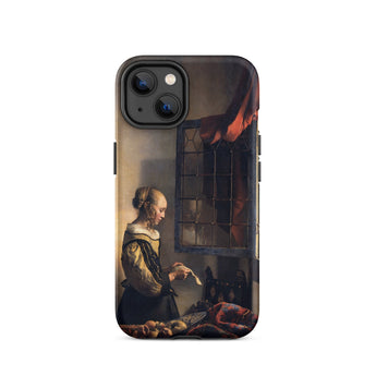 Girl Reading Letter - Johannes Vermeer Iphone Case, 14 / Matte, Iphone Case Painting