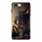 Girl Reading Letter - Johannes Vermeer Iphone Case, 8 Plus / Matte, Phone Case Woman Balance’