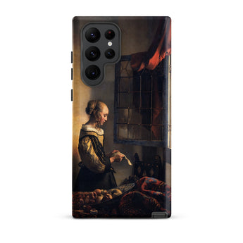 Girl Reading Letter - Johannes Vermeer Phone Case, Samsung Galaxy S22 Ultra / Matte, Mobile Cases, Toby Leon