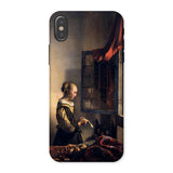 Girl Reading Letter - Johannes Vermeer Iphone Case, x / Matte, Phone Case Painting
