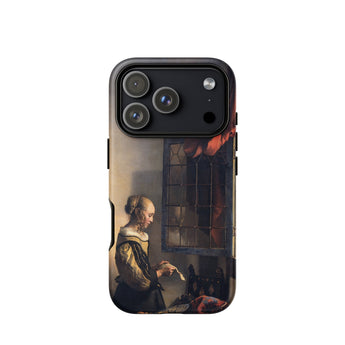 Girl Reading Letter - Johannes Vermeer Phone Case Iphone 17 Pro / Matte Iphone 13 Pro Max Case Vermeer’s Girl Letter Johannes Vermeer Case,