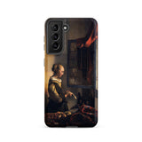 Girl Reading Letter - Johannes Vermeer Samsung Case, Galaxy S21 / Matte, Phone Case Classic Painting