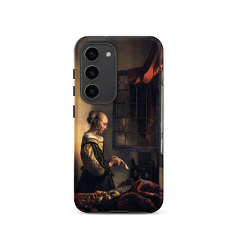 Girl Reading Letter - Johannes Vermeer Samsung Case, Galaxy S23 / Matte, Smartphone Case Classical Painting Woman Letter