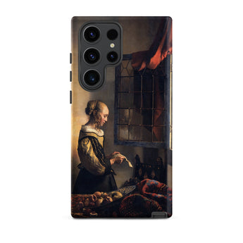 Girl Reading Letter - Johannes Vermeer Samsung Case, Galaxy S23 Ultra / Matte, Smartphone Case Classical Painting