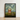 Framed Painting Skeletal Child Pink Dress Yellow Flower Frida Kahlo, Death Mask, Stormed Porcelain