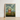 Framed Artwork Skeletal Child Pink Dress Yellow Flower Frida Kahlo, Death Mask, Stormed Porcelain