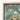 Framed Painting Child-like Skeleton Painted Eyes Lips Pink Frida Kahlo, Death Mask, Stormed Porcelain