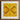 Square-framed Artwork Vibrant Yellow Floral Pattern Symmetrical Mirrored Behold Gold Rush, Entrancing Symphony, Trippy Chrysanthemum Art