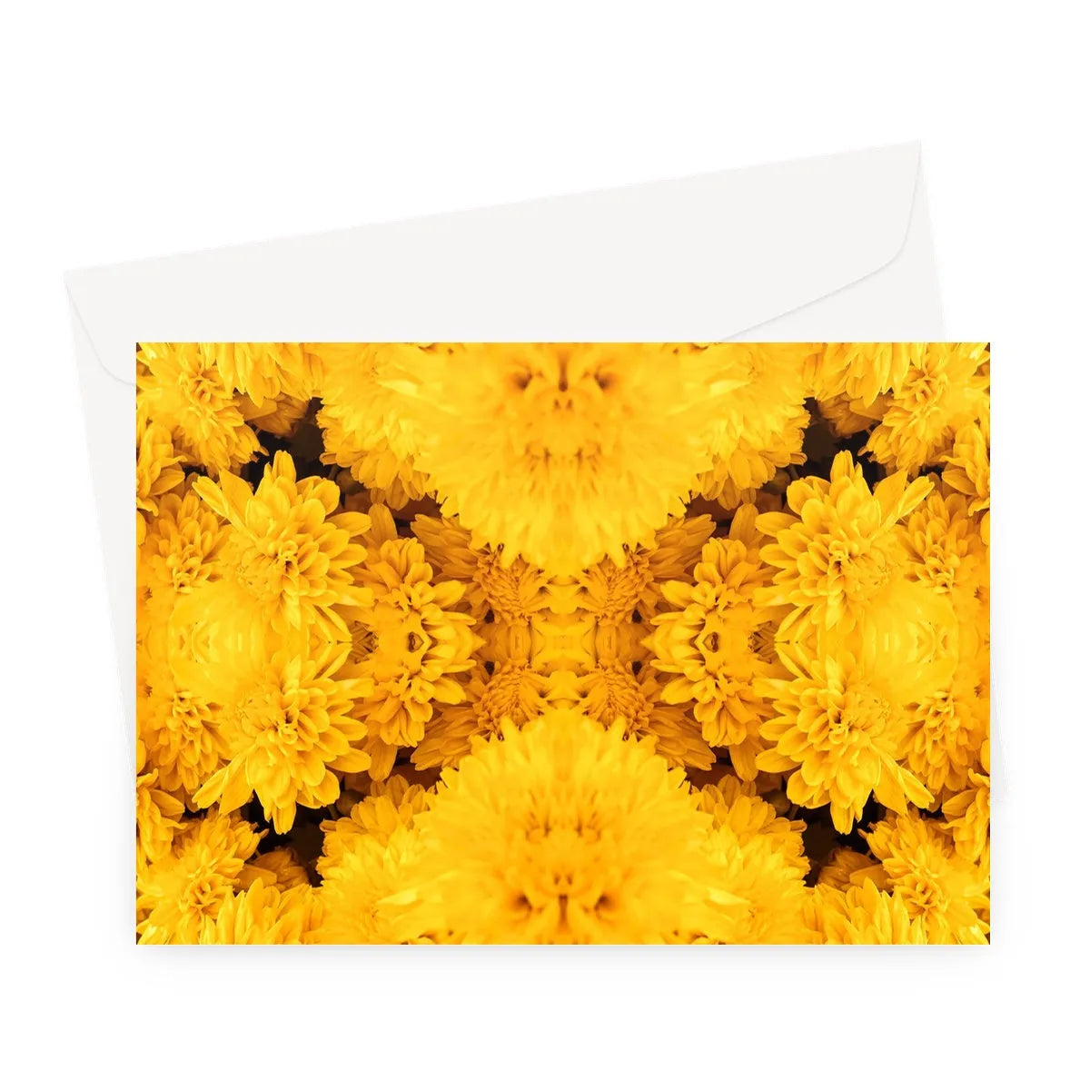 Gold Rush Greeting Card - A5 Landscape / 1 Card - Greeting & Note Cards - Aesthetic Art