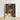 Framed Portrait Muscular Man Dark Hair Mustache Depicted Moonlit Desire Beckons, Gay Indian Neoclassical, Art