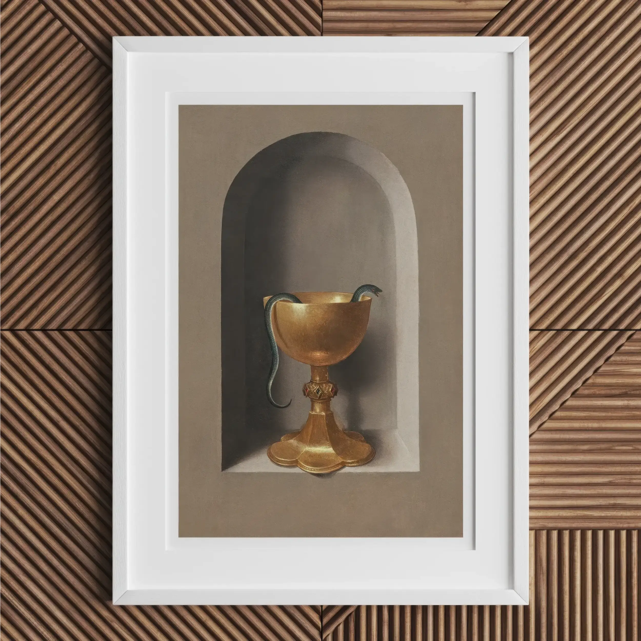 Chalice of Saint John the Evangelist - Hans Memling Art Print Posters Prints & Visual Artwork