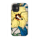 Golden Hibiscus - Kōno Bairei Floral Iphone Case 12 Mini / Matte Mobile Phone Cases