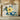 Framed Artwork Yellow Hibiscus Flower Blue Leaves Traditional Kōno Bairei’s Golden, Meiji-era Kacho-e Masterwork, Bairei Meiji Era