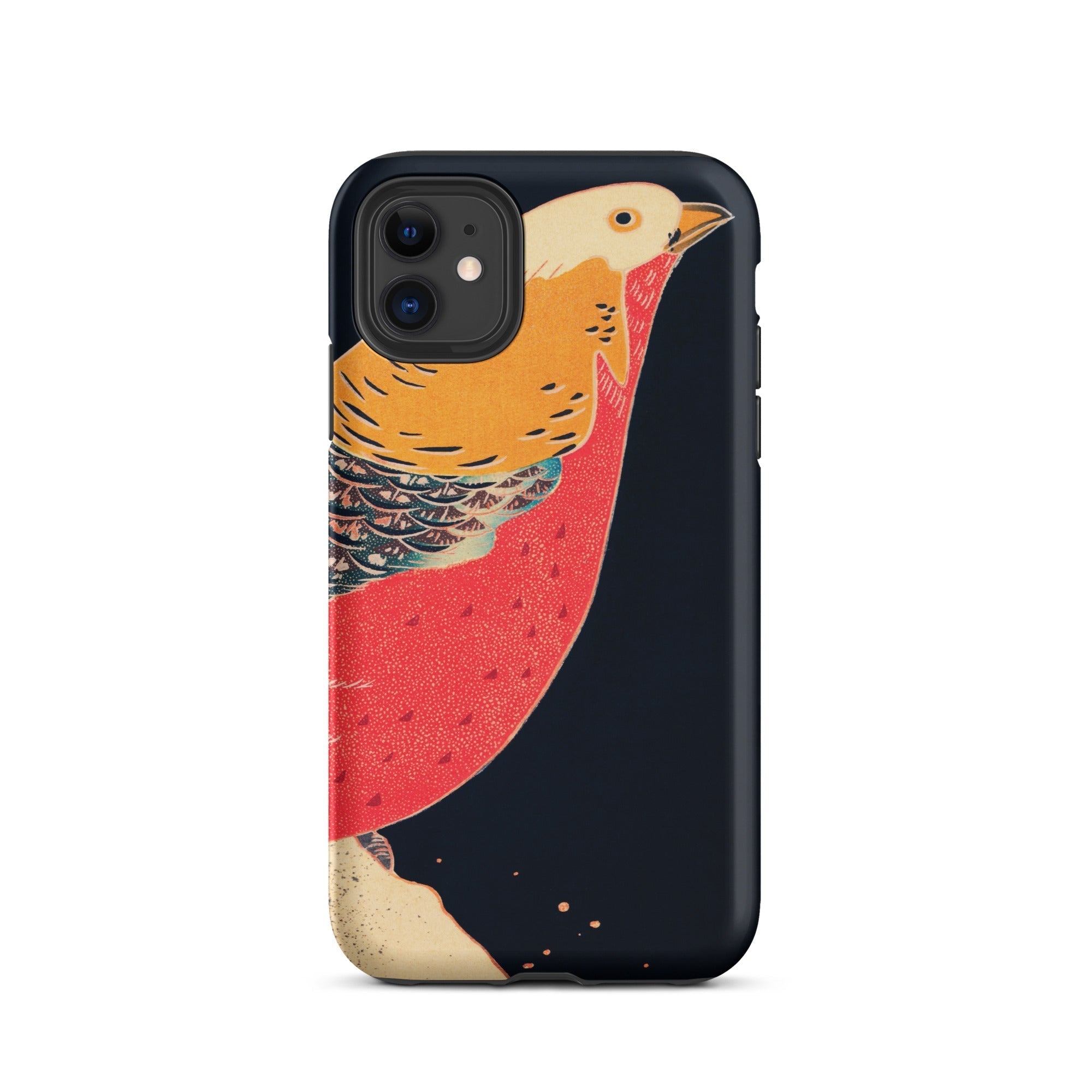 Golden Pheasant in the Snow Ito Jakuchu Iphone Case, 11 / Matte, Bird Themed Phone Case