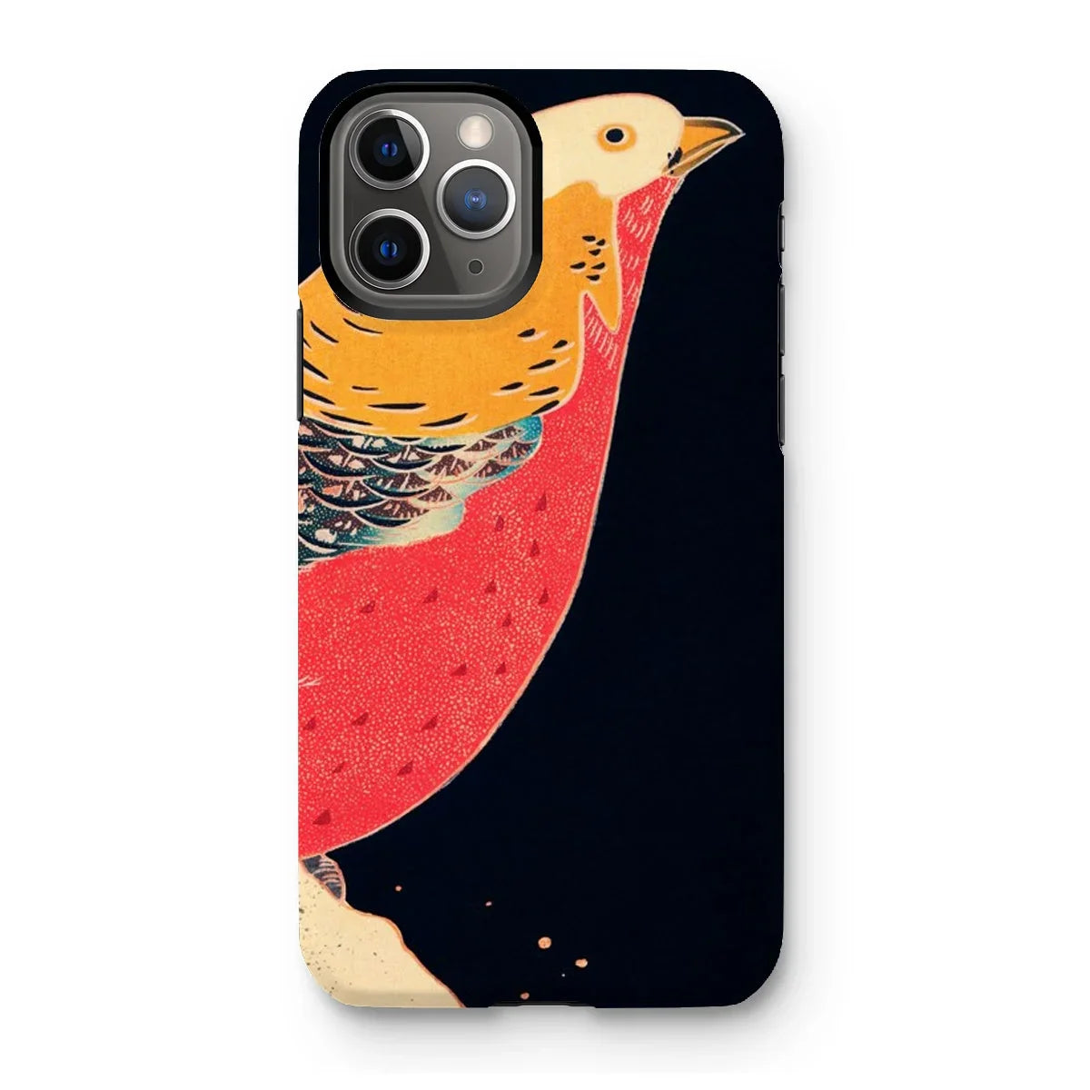 Golden Pheasant in the Snow - Ito Jakuchu Iphone Case, 11 Pro / Matte, Iphone Case Colorful Bird Design