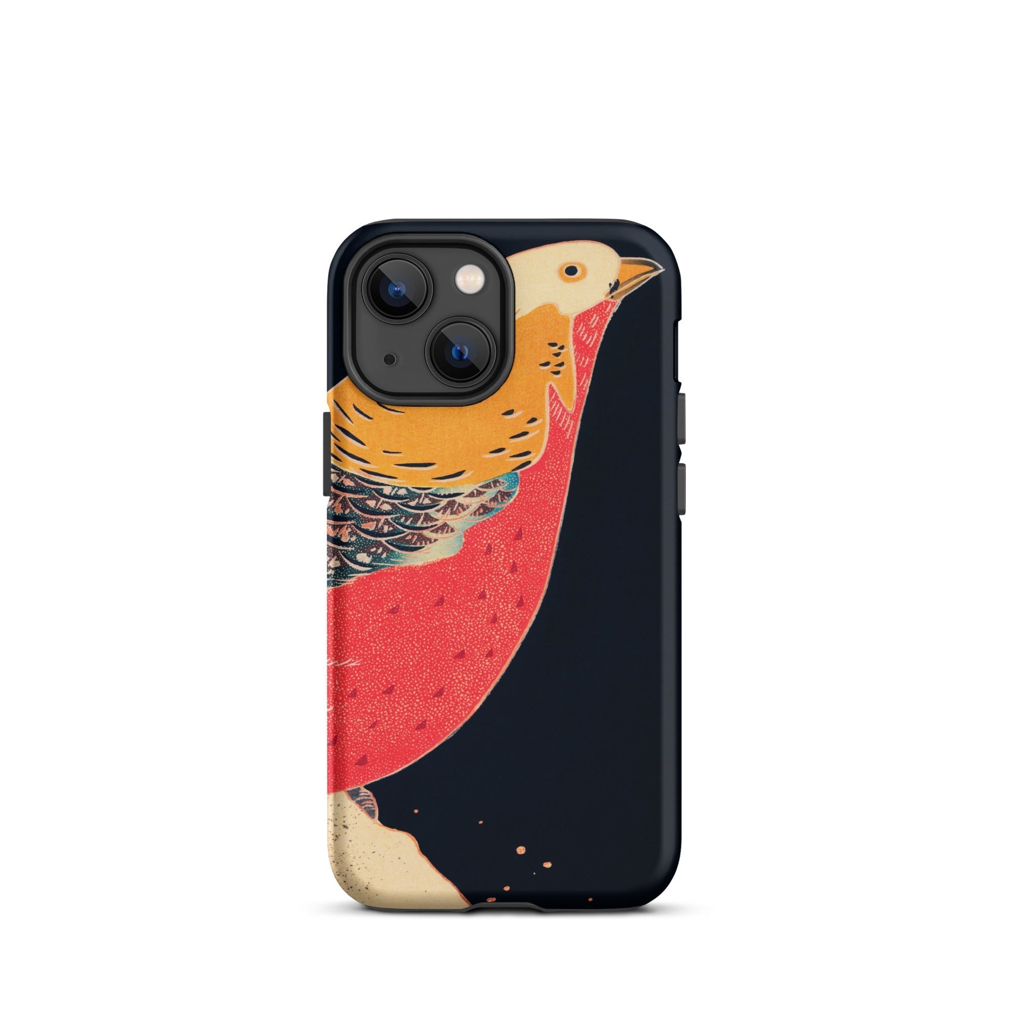 Golden Pheasant in the Snow Ito Jakuchu Iphone Case, 13 Mini / Matte, Bird Themed Iphone Case
