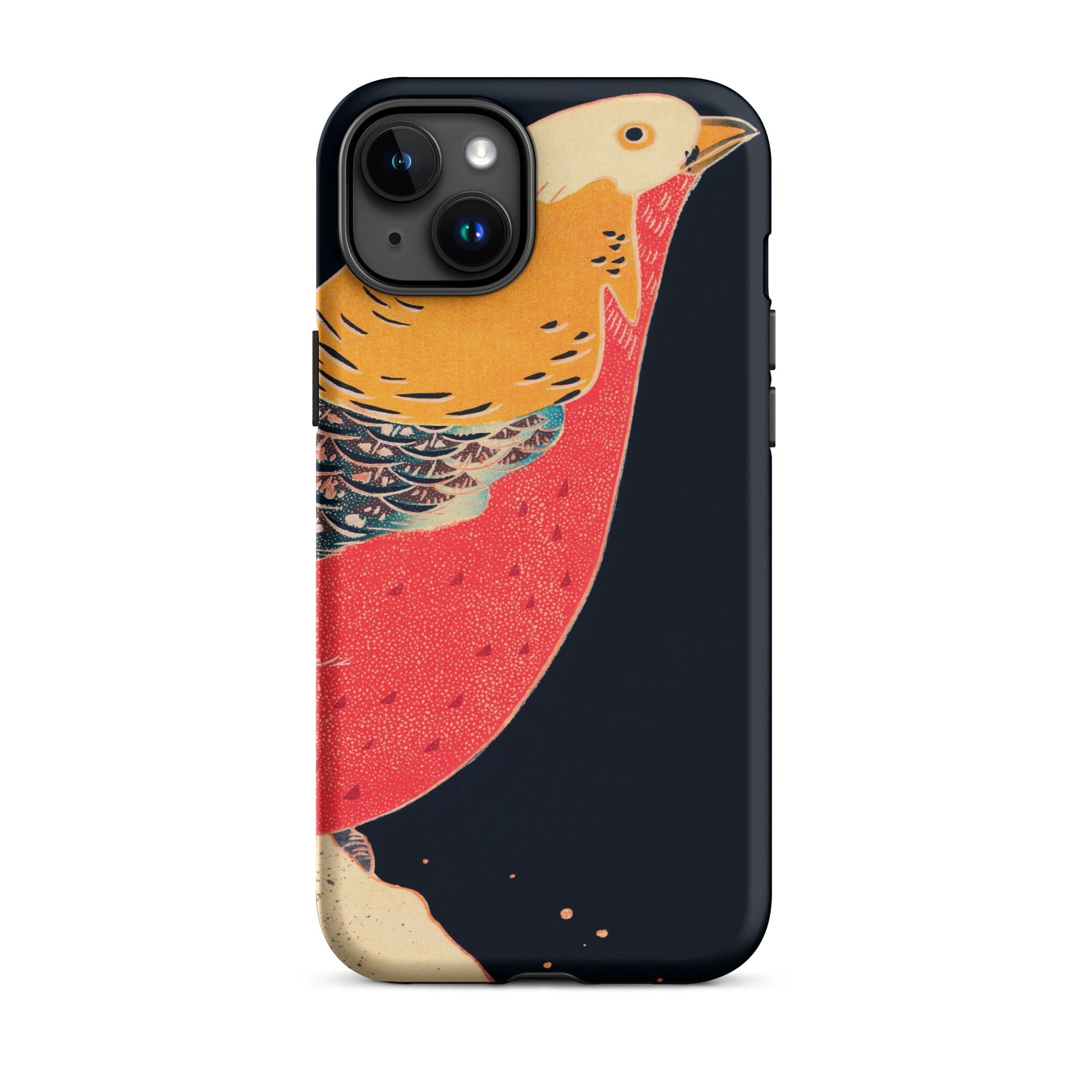 Golden Pheasant in the Snow Ito Jakuchu Iphone Case, 15 Plus / Matte, Bird Themed Phone Case
