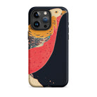 Golden Pheasant in the Snow Ito Jakuchu Iphone Case, 15 Pro Max / Matte, Phone Case Bird Design