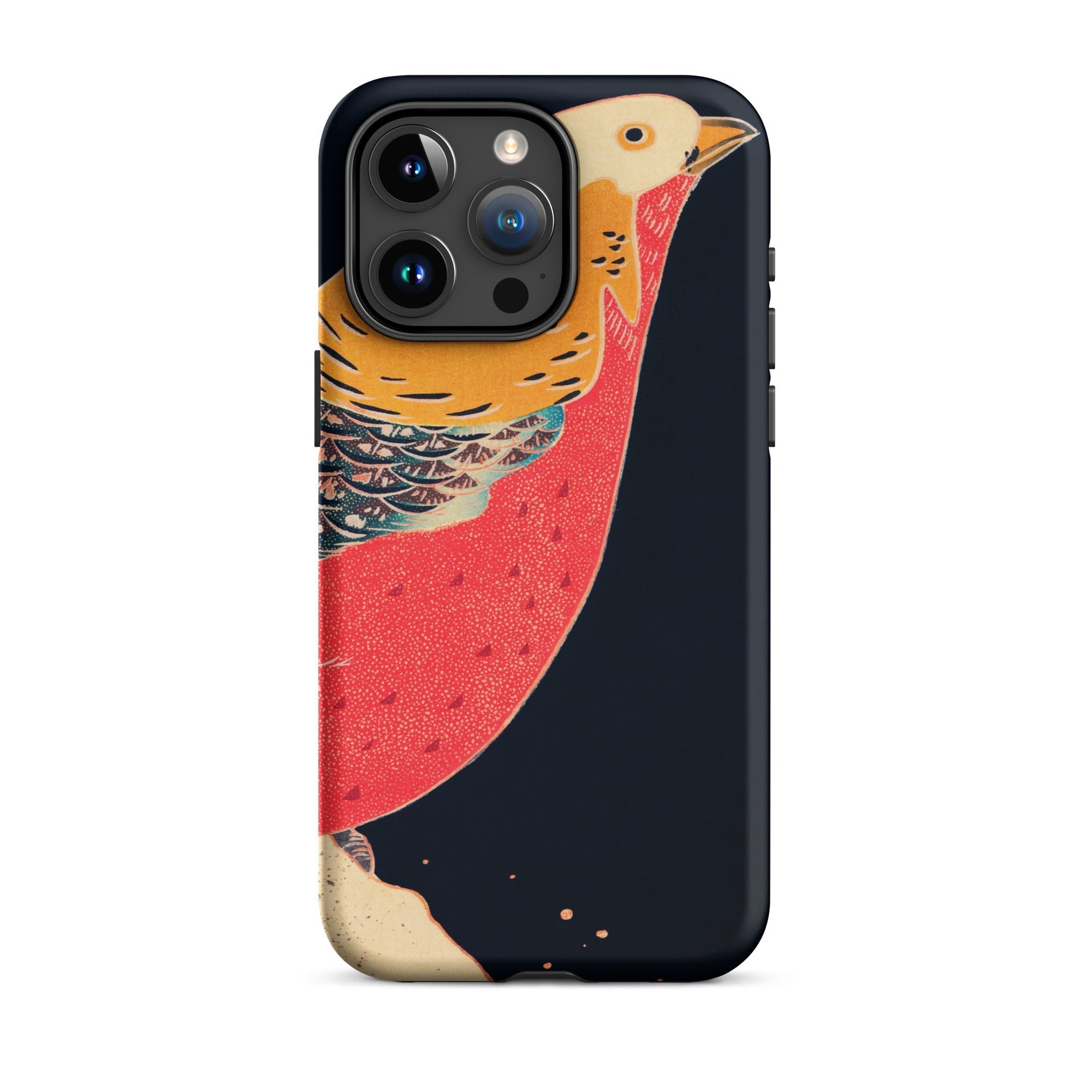 Golden Pheasant in the Snow Ito Jakuchu Iphone Case, 15 Pro Max / Matte, Phone Case Bird Design
